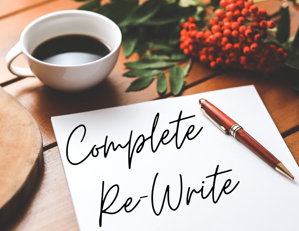 Complete Re-Write